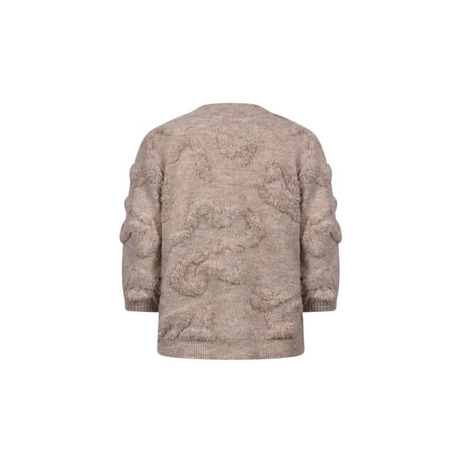 Nukus Maggy Cardigan SS NKF05030 - Sand