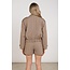 Nukus Hope Check Jacket NKF13111 - Toffee