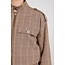 Nukus Hope Check Jacket NKF13111 - Toffee