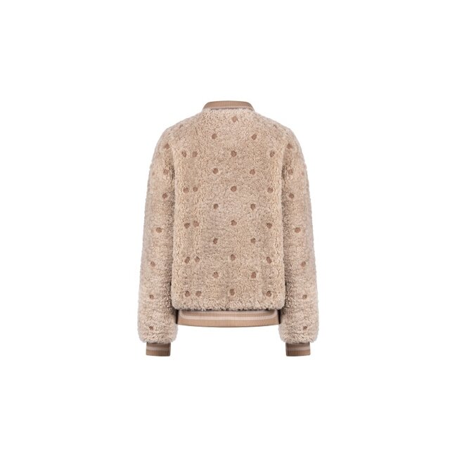 Nukus Henny Dots Jacket NKF13114 - Sand