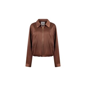 Nukus Doreen Bomber Jacket NKF13129 - Espresso