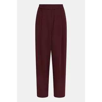Penn&Ink W26N1760 Trousers Lose Fit - Aubergine