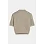 Penn&Ink W26C396 Overslag Jumper - Brown Melange