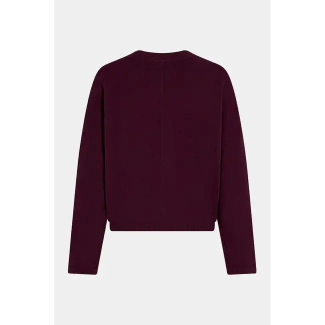 Penn&Ink W26B433 Jumper - Aubergine