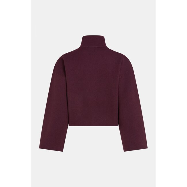Penn&Ink W26B420 Jumper - Aubergine