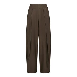 Neo Noir Lucille Structure Pants 169655 676 - Dark Brown