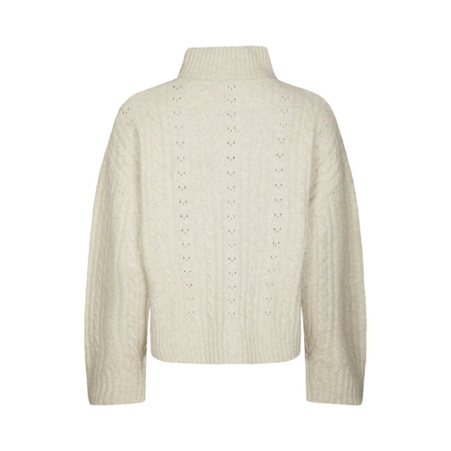Neo Noir Anda Cable Knit 168520 124 - Ivory