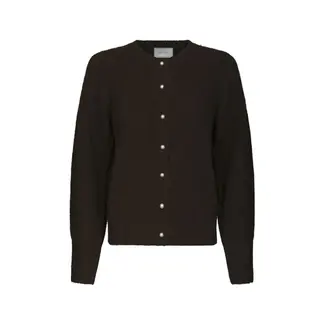 Neo Noir Nuna Knit Cardigan 162242 210 - Brown