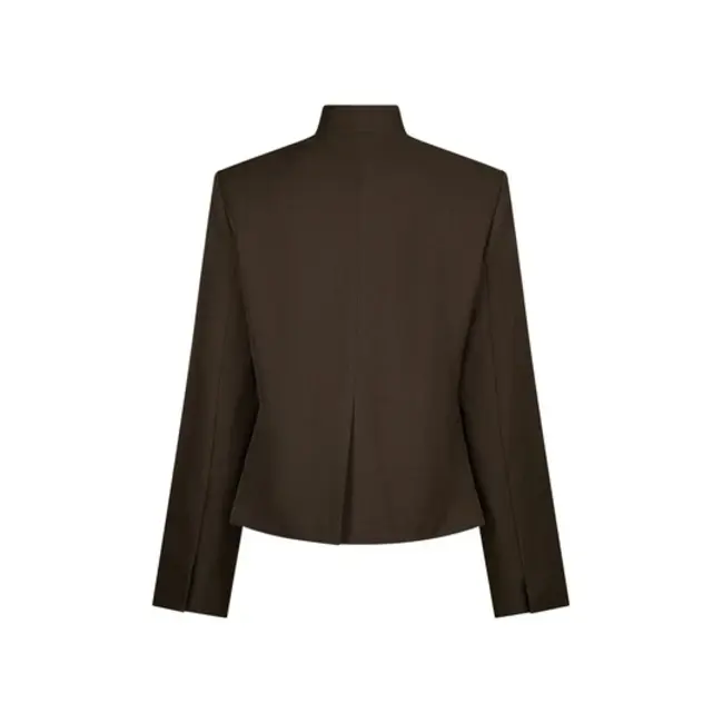 Neo Noir Tiria Structure Blazer 170815 676 - Dark Brown