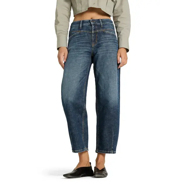 Cambio Elin Barrel Jeans 9132 0036 22 - Rustic Dark Denim