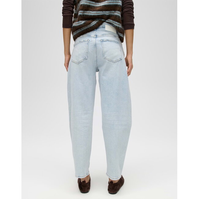 Opus Lolah Joy Barrel Fit Jeans 10534513070481 70320 - Light Joy Blue