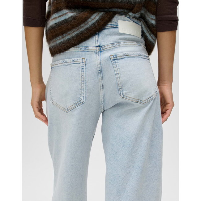 Opus Lolah Joy Barrel Fit Jeans 10534513070481 70320 - Light Joy Blue