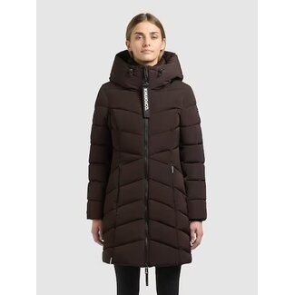Khujo Kiera Coat 1296CO263 577 - Chocolate Chip