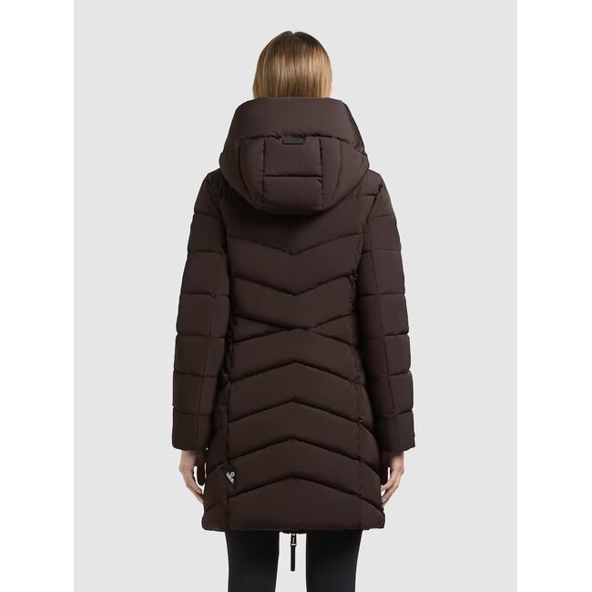 Khujo Kiera Coat 1296CO263 577 - Chocolate Chip
