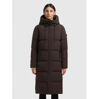 Khujo Coulin2 Matt Coat 1222CO263 577 - Chocolate Chip