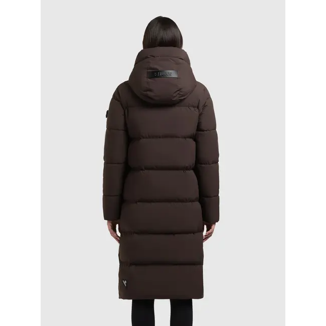 Khujo Coulin2 Matt Coat 1222CO263 577 - Chocolate Chip