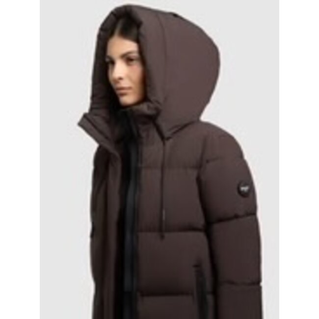 Khujo Coulin2 Matt Coat 1222CO263 577 - Chocolate Chip