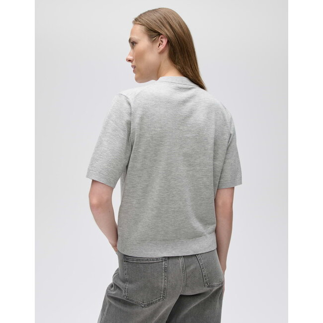 Opus Pimsi Shirt 10614514447106 8056 - Hazy Fog Melange