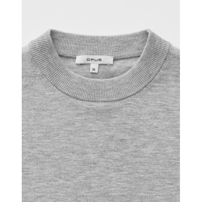 Opus Pimsi Shirt 10614514447106 8056 - Hazy Fog Melange