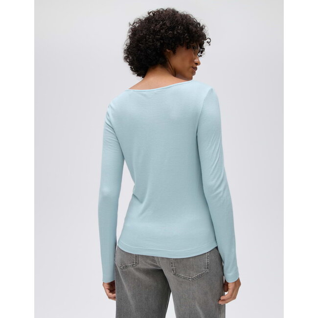 Opus Smallo Shirt 10618313211106 60042 - Dusty Aqua