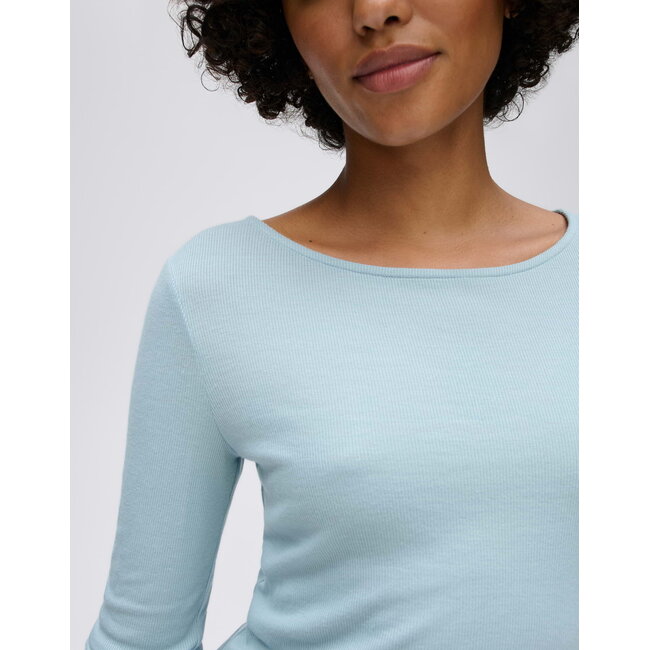 Opus Smallo Shirt 10618313211106 60042 - Dusty Aqua
