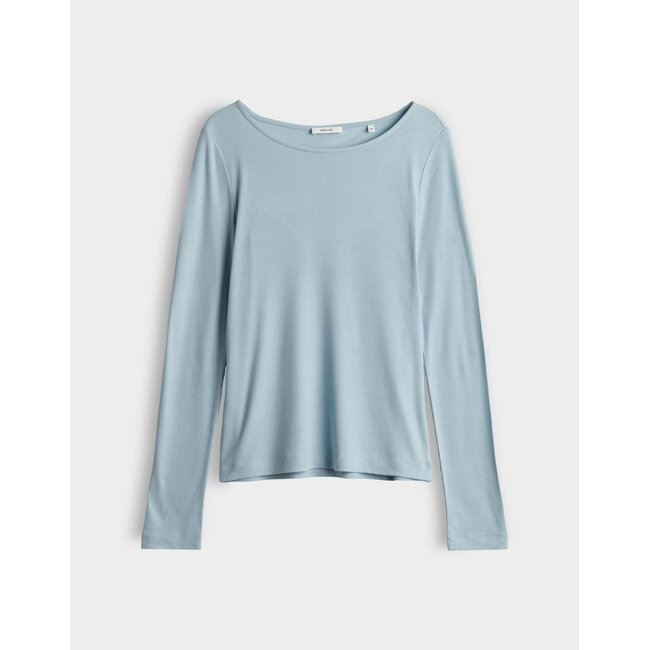 Opus Smallo Shirt 10618313211106 60042 - Dusty Aqua