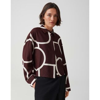 Opus Fordoa Blouse 10597514338451 40046 - Cherry Jam