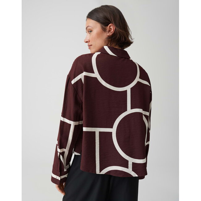 Opus Fordoa Blouse 10597514338451 40046 - Cherry Jam