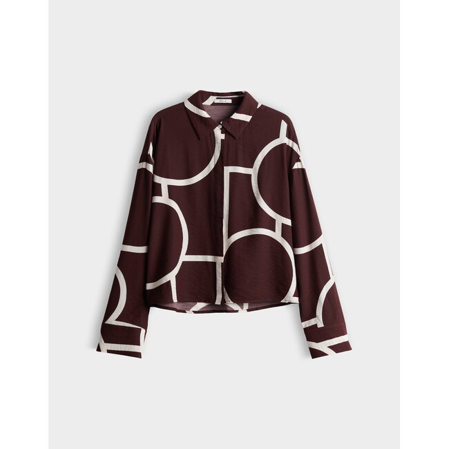 Opus Fordoa Blouse 10597514338451 40046 - Cherry Jam