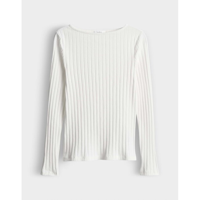 Opus Sovke Shirt 10144311105100 1004 - Milk