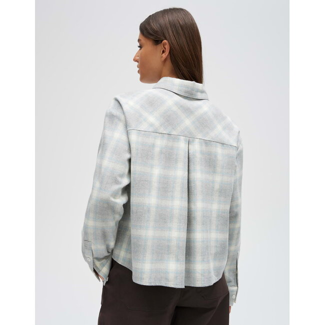 Opus Flakaro Blouse 10620314477460 8056 - Hazy Fog Melange