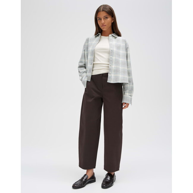 Opus Flakaro Blouse 10620314477460 8056 - Hazy Fog Melange
