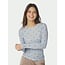 Neo Noir Ella Space Dot Top 168628 145 - Light Blue