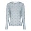 Neo Noir Ella Space Dot Top 168628 145 - Light Blue