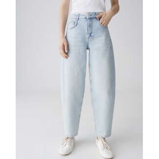 Opus Lolah Joy Barrel Jeans 10534513982482 70346 - Light Joy Blue
