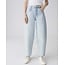 Opus Lolah Joy Barrel Jeans 10534513982482 70346 - Light Joy Blue