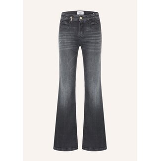 Cambio Fabienne Pocket Flair Jeans 9229 0095 05 5105 - Naturel Well Worn Used