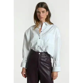 Aaiko  Mikkie Strass CO 518 Blouse 101653 114300 - Les Blancs
