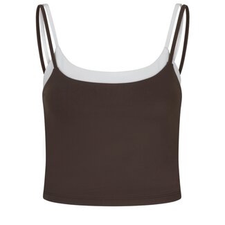 The Lola Club Bruna-002 Top - Espresso