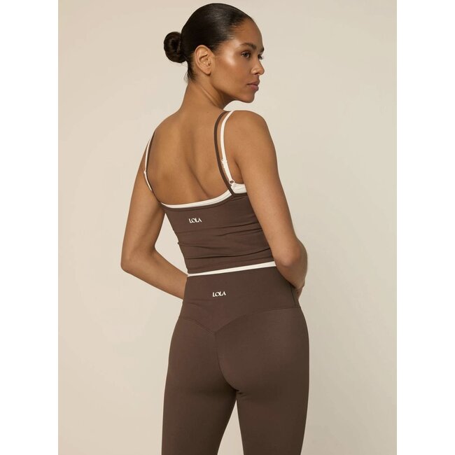 The Lola Club Bruna-002 Top - Espresso