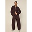 The Lola Club Leyla-001 Zip Through - Mulberry Wine