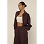 The Lola Club Leyla-001 Zip Through - Mulberry Wine