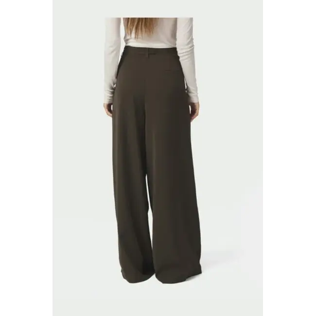 Neo Noir Eddina Woven Pants 170464 676 - Dark Brown