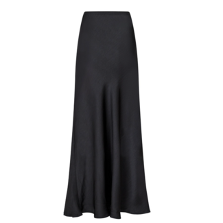 Neo Noir Vicky Heavy Sateen Skirt 159588 100 - Black