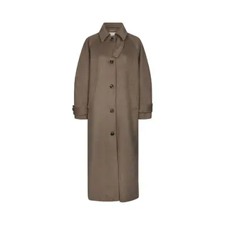 Neo Noir Keaton Wool Coat 165499 214 - Taupe