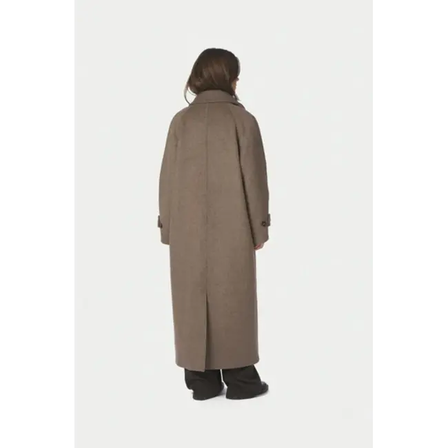 Neo Noir Keaton Wool Coat 165499 214 - Taupe