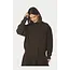 Neo Noir Dione Fluffy Knit Cardigan 168537 205 - Brown Melange