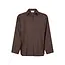 Neo Noir Anella Check Bloese 170207 345 - Chocolate Plum