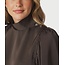 Neo Noir Parisa Heavy Sateen Blouse 170396 676 - Dark Brown
