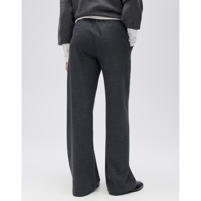 Opus Melane MOD Pinstripe Pantalon 10617314463460 80027 - Antraciet
